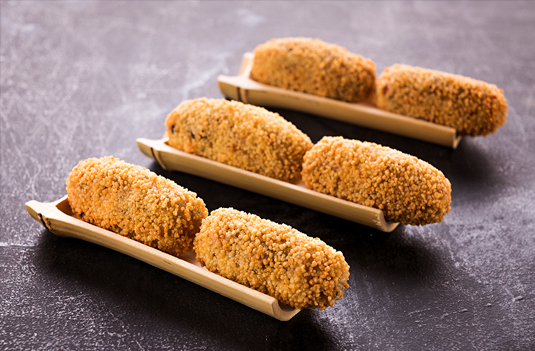Menú infantil - Croquetas de Jamón Menú infantil - Croquetas de Jamón